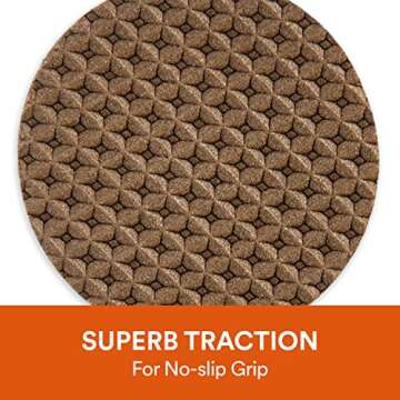 Scotch Gripping Pads, 8 Pcs, 1.5" inch Round Pads, Self-Adhesive, Stabilizes Appliances on Floors and Tabletops, Textured Pads Deliver Reliable Traction, Non-Slip Furniture Pads (SP940-NA)