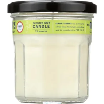Mrs. Meyer's Lemon Verbena Scented Candle - Eco-Friendly