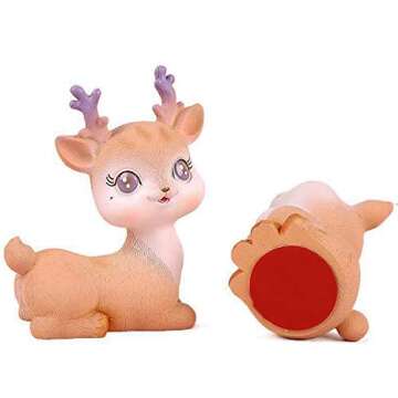 Hand-Painted Deer Figurines - Perfect Home Decoration