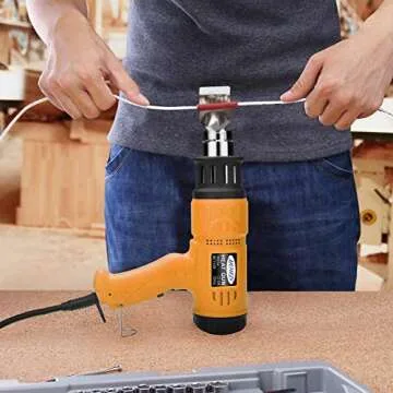 Mowis 1800W Heat Gun with Digital Display and Nozzles