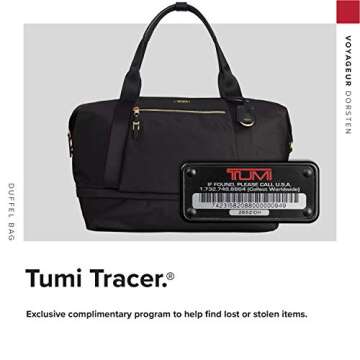 TUMI - Voyageur Dorsten Duffel Bag - Shoulder Strap Tote Bag for Women - Black