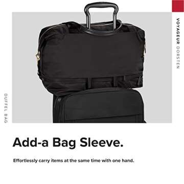 TUMI - Voyageur Dorsten Duffel Bag - Shoulder Strap Tote Bag for Women - Black
