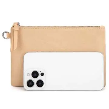 Montana West x Wrangler Keychain Wristlet Wallets for Women Detachable Dual Pouch Wristlet Portable Card Holder for Women