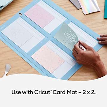 Cricut Insert Cards R40, Create Depth-Filled Birthday Cards, Thank You Cards, Custom Greeting Cards at Home, Compatible with Cricut Joy/Maker/Explore Machines, Glitz and Glam Sampler (30 ct)