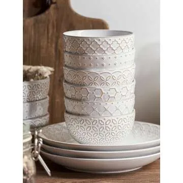 DOWAN 6-Piece Ice Cream Bowl Set - Charm & Quality