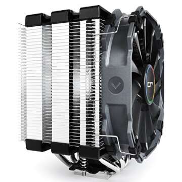 Cryorig H5 Ultimate CR-H5B Middle Range CPU Heatsink with XF140 Fan