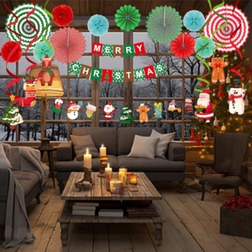 Jofan Christmas Hanging Decorations for Festive Celebrations