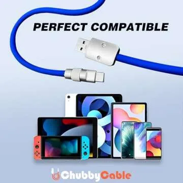 Chubby 3.0 Fast Charging Cable for Efficient Charging