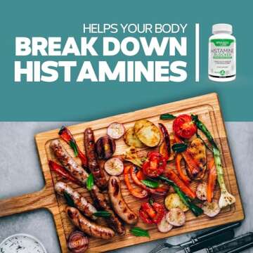 Bravado Labs Premium Histamine Block - Diamine Oxidase (DAO) Enzyme Formula - Advanced Support for Food-Derived Intolerance - Made in USA (30 Capsules)