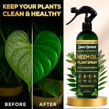 Neem Oil Spray for Plants Botanical Blend – Plant Wash with Natural Essential Oils, Simple Ready-t...