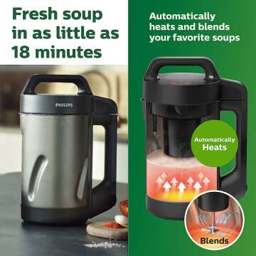 Philips Soup and Smoothie Maker HR2204/70, 1.2L