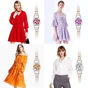 Romanda Essential Oil Diffuser Bracelet for Women