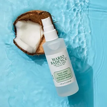 Mario Badescu Setting Facial Spray Mist with Aloe & Coconut Water, Refreshing and Hydrating Makeup Spray, Alcohol, Fragrance, Dye & Sulfate Free