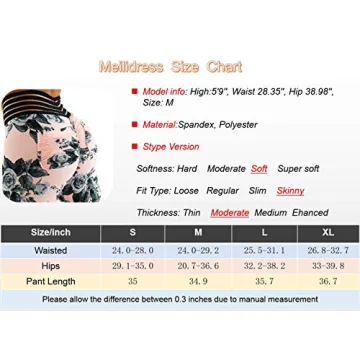 Meilidress Women's Floral Leggings for Active Lifestyle