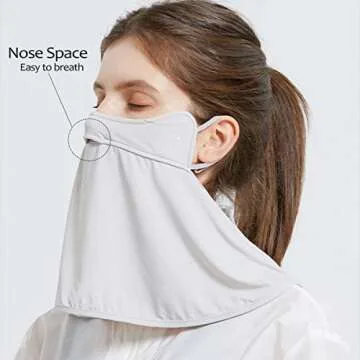 WRELS UPF 50+ Neck Gaiter for Sun Protection & Cooling