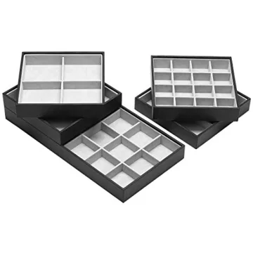 ORIGIA Magic Stackable Jewelry Trays Organizer for Accessories