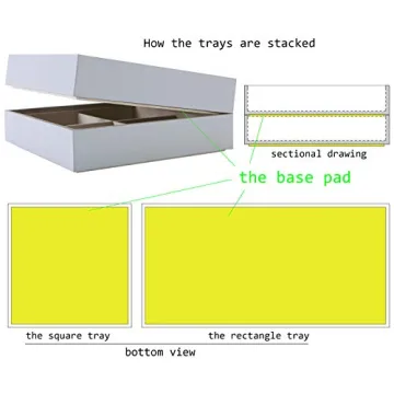 ORIGIA Magic Stackable Jewelry Trays Organizer for Accessories