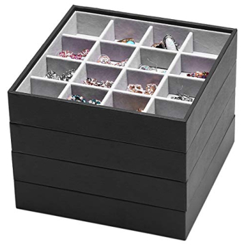 ORIGIA Magic Stackable Jewelry Trays Organizer for Accessories