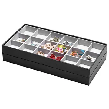 ORIGIA Magic Stackable Jewelry Trays Organizer for Accessories