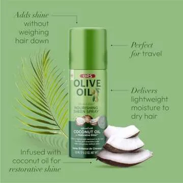 ORS Olive Oil Sheen Spray for Ultimate Hair Hydration