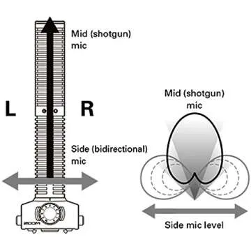 Zoom SSH-6 Stereo Shotgun Mic Capsule for H5 H6