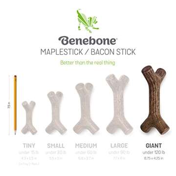 Durable Benebone Maplestick Chew Toy for Dogs