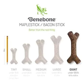Durable Benebone Maplestick Chew Toy for Dogs