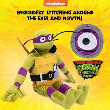 Donatello Plush Pillow Buddy for TMNT Fans - 26 Inches