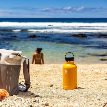 Hydro Flask Wide Mouth Flex Cap 64 Oz in Black