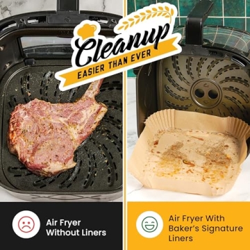 Non-Stick Air Fryer Paper Liners - 120Pcs