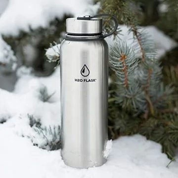 SilverOnyx Water Flask Insulated Stainless Steel Bottle 40oz