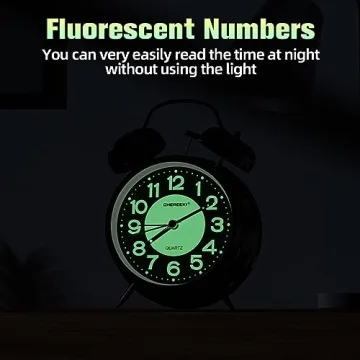 CHEREEKI Loud Alarm Clock for Heavy Sleepers Adults