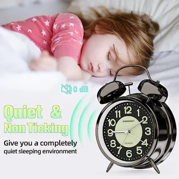 CHEREEKI Loud Alarm Clock for Heavy Sleepers Adults