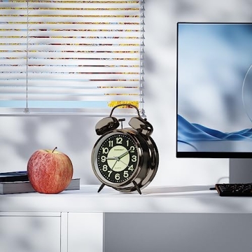 CHEREEKI Loud Alarm Clock for Heavy Sleepers Adults