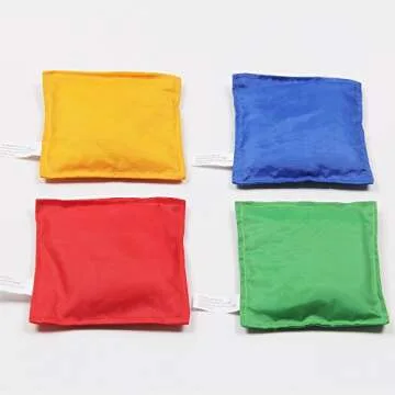 Durable Oojami Nylon Bean Bags for Kids - 12 Pack