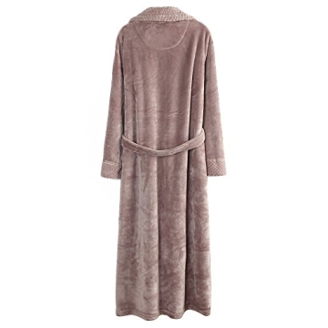 Richie House Women's Fleece Robe RH1591-D-M, Cozy Comfort