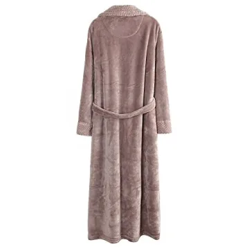 Richie House Women's Fleece Robe RH1591-D-M, Cozy Comfort