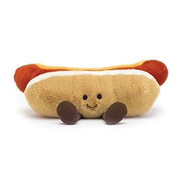 Jellycat Amuseables Hot Dog Plush Toy - Soft & Cute Gift