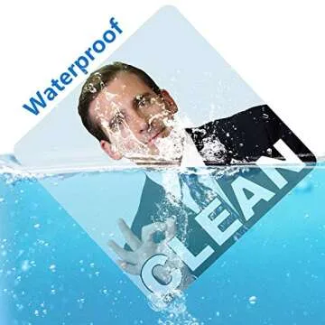 Michael Scott Dishwasher Magnet Clean Dirty Sign Sticker