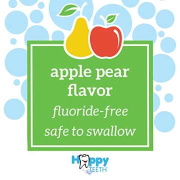 Dr. Brown's Fluoride-Free Baby Toothpaste for Safe Oral Care