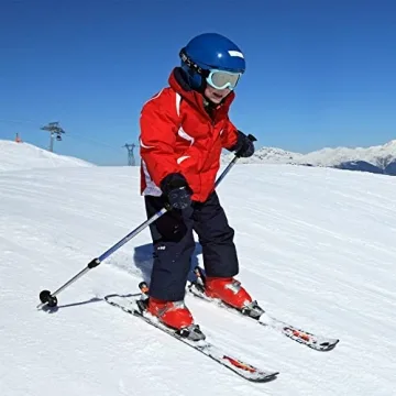 Fynnsure Toddler Mittens for Winter Play Blue 2-4 Years