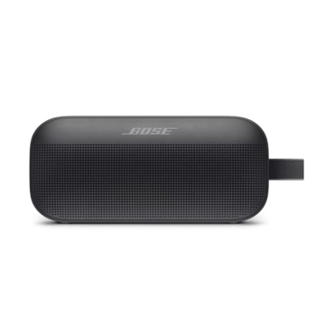 Bose SoundLink Flex Bluetooth Speaker, Portable Speaker with Microphone, Wireless Waterproof Speaker for Travel, Outdoor and Pool Use, Black