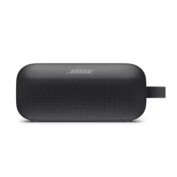 Bose SoundLink Flex Bluetooth Speaker, Portable Speaker with Microphone, Wireless Waterproof Speaker for Travel, Outdoor and Pool Use, Black