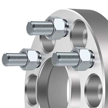 ECCPP 1" 6 Lug Wheel Spacers for Nissan Frontier Pathfinders