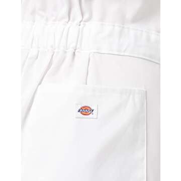 Dickies womens Short Sleeve Flex Work Utility Coveralls, White, X-Large US