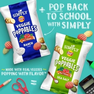 Lay's Veggie Poppables Variety Pack - 36 Count