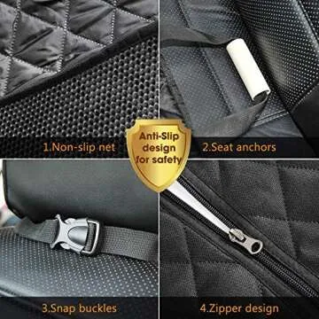 Vailge Extra Large Waterproof Dog Car Seat Cover