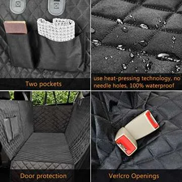 Vailge Extra Large Waterproof Dog Car Seat Cover