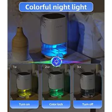 TABYIK 35OZ Dehumidifier for Home and Office, Quiet