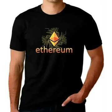 Trendy Plus Size Crypto Shirts for Men